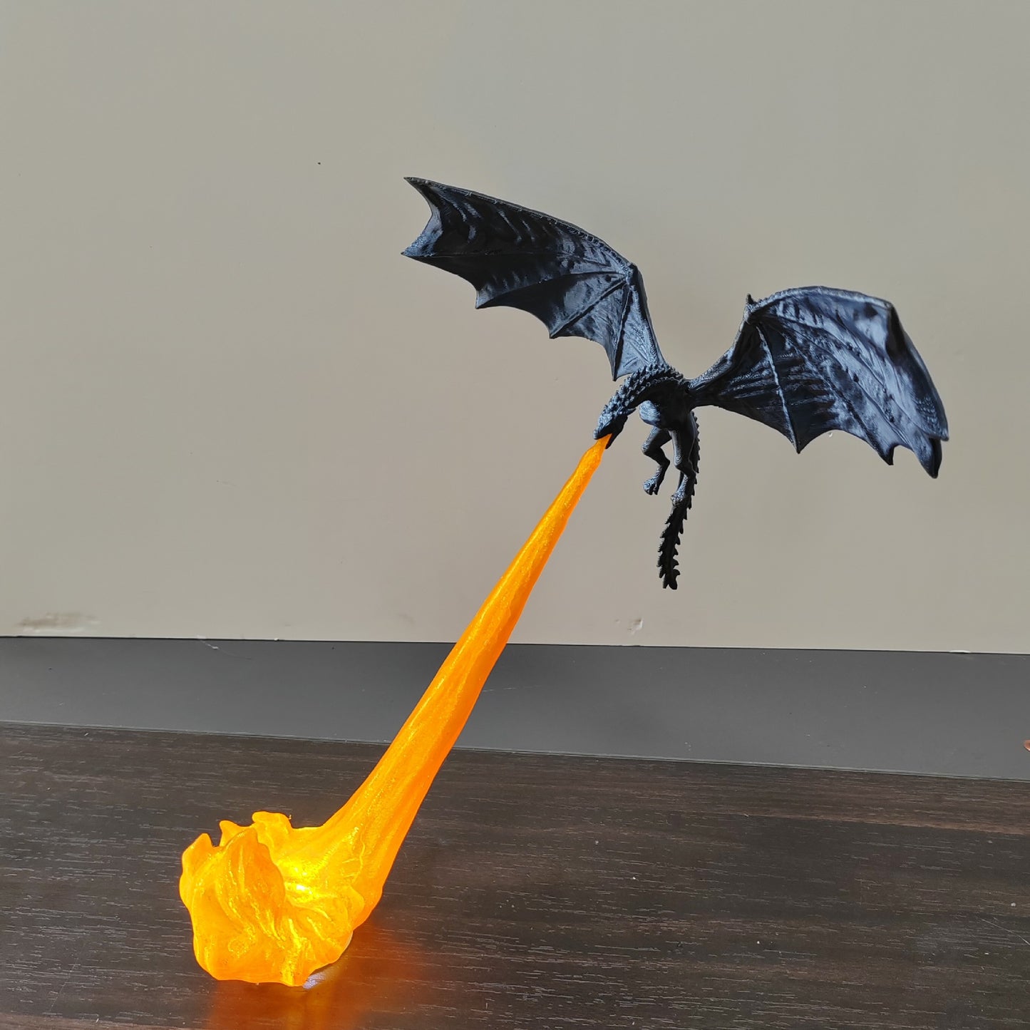 Dragon Flame Book Nook Decor