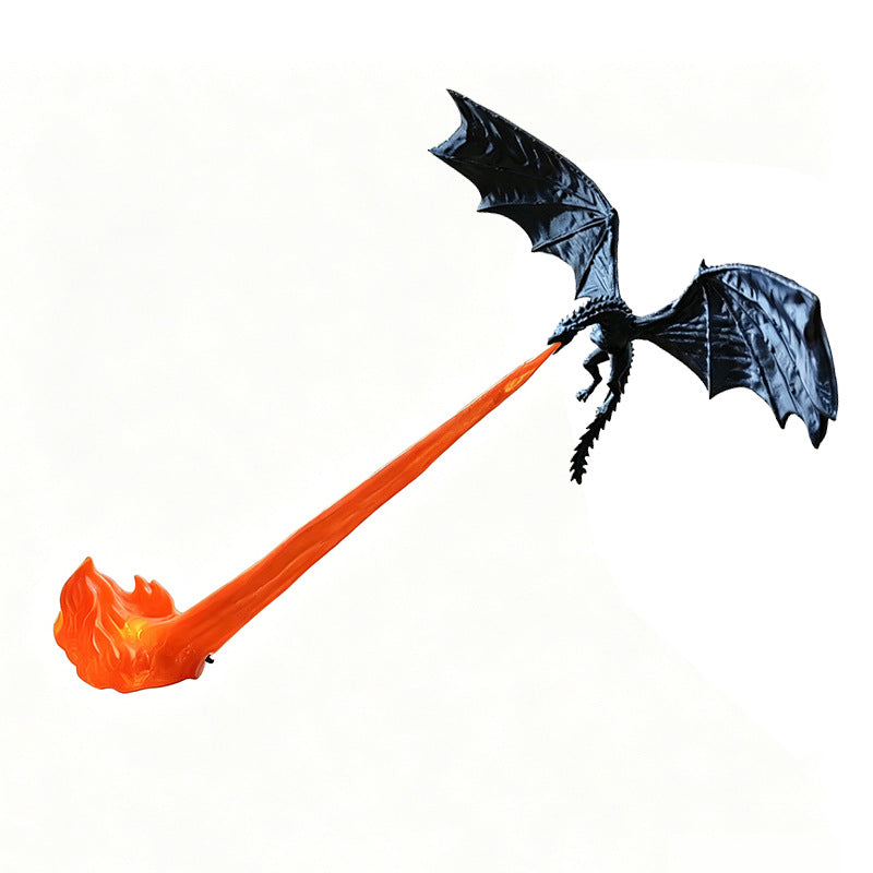 Dragon Flame Book Nook Decor