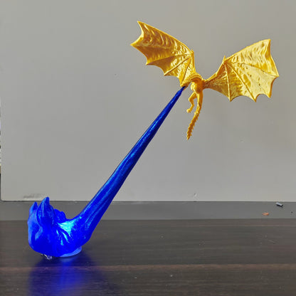 Dragon Flame Book Nook Decor