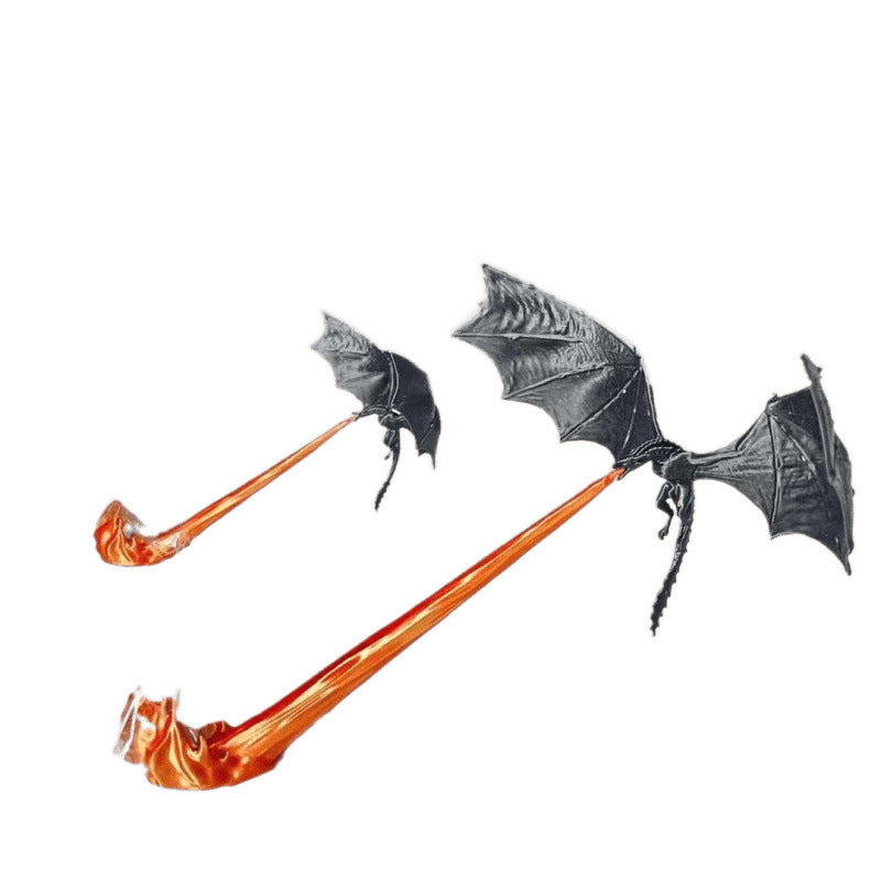Dragon Flame Book Nook Decor