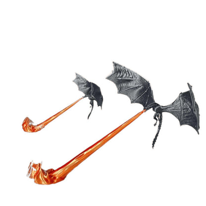 Dragon Flame Book Nook Decor