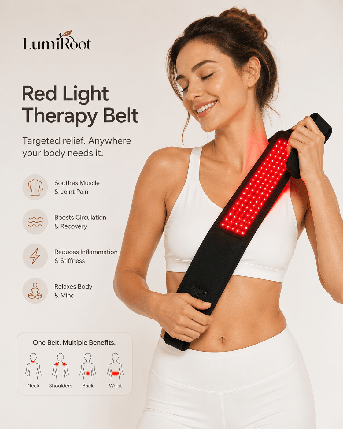 Red Light Therapy Waist Belt - My Store